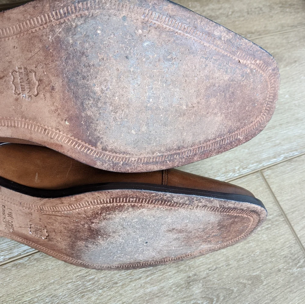J Murphy by Johnstone & Murphy Cap Toe Men's Dress Shoes size 10W - Picture 9 of 12